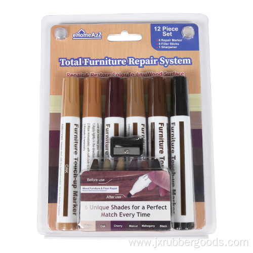 supplement paint pen Wooden floor drops supplementary color